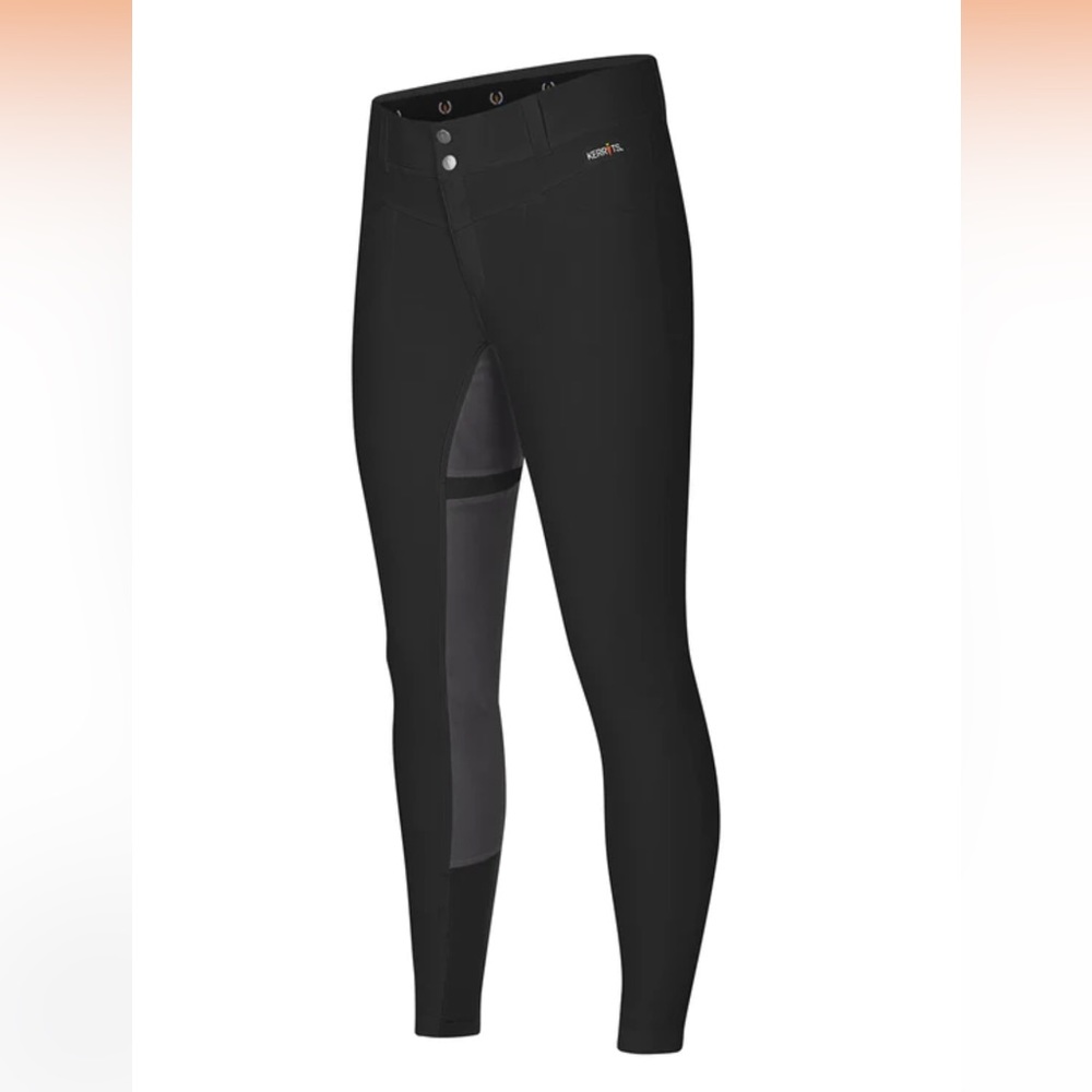 NWT Kerrits Crossover II® Full Seat Breech Black